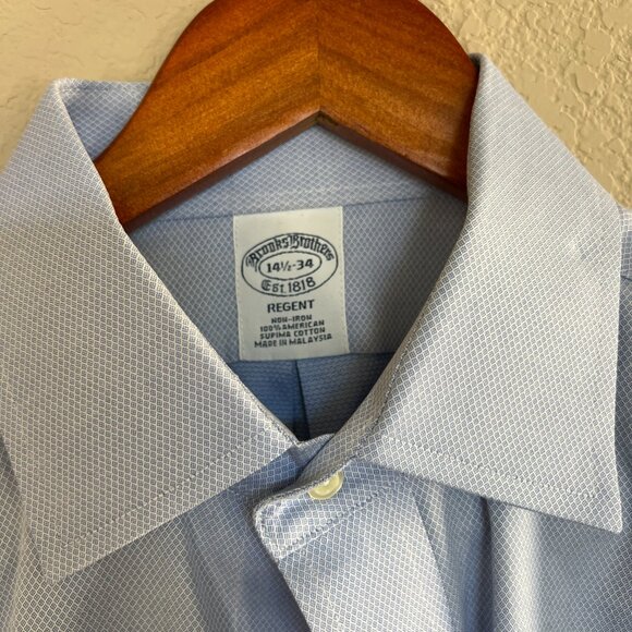 Brooks Brothers Mens Regent Dress Shirt (4 pack) 14 1/2 - 34 - Picture 8 of 10